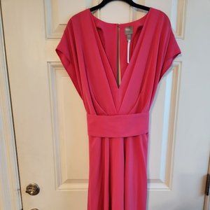 ASOS Hot Pink Midi Dress